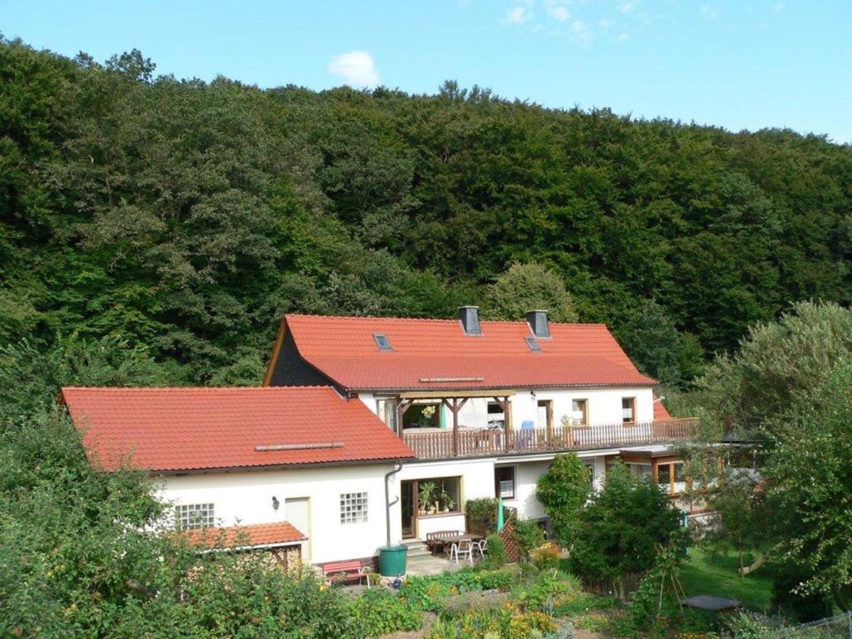 Quiet Holiday Home With Terrace Korbach Exterior foto